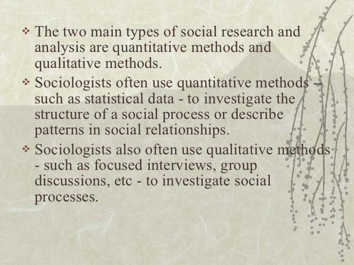 Principles and Methods of Social Research
